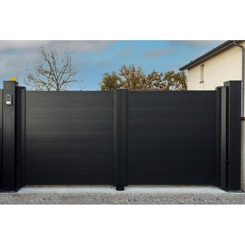 Portail aluminium design Boréal