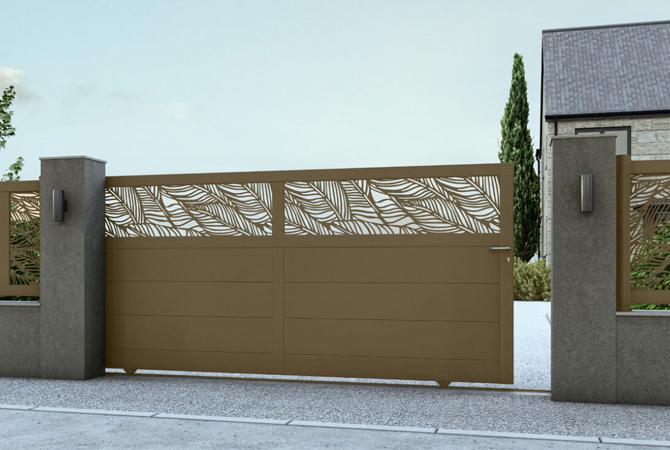 Ambiance 3D - Mosaic - Mauresque - Marteline - Bananier - clôture lames fenêtre tôlée - Tijuka