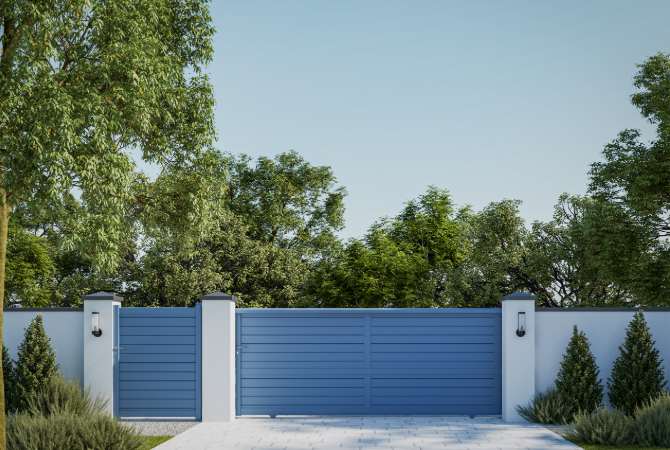 Ambiance 3D - Coulissant et portillon Maui - bleu pigeon RAL 5014.png