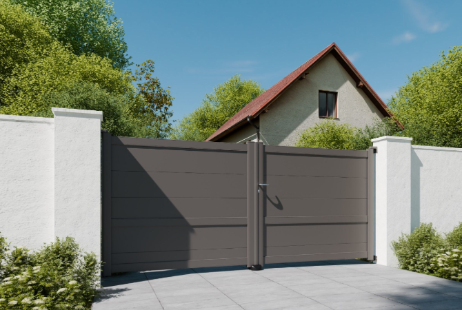 • Ambiance 3D - 2 vantaux Carignan - gris 2900 • Ambiance 3D - 2 vantaux Carignan - gris 2900
