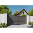 •	Ambiance 3D - 2 vantaux Carignan - gris 2900