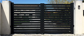 Portail aluminium battant gamme Éole