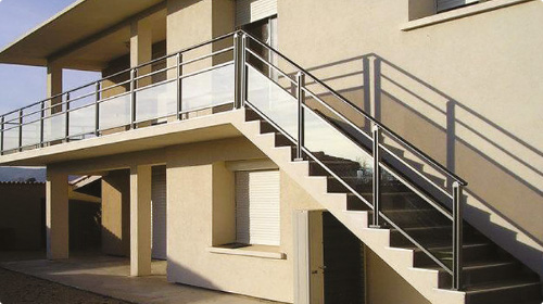 Un garde-corps extérieur sur mesure