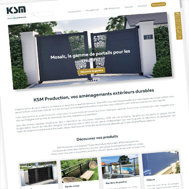 <p>Pour 2023, KSM Production sort son nouveau site !</p>