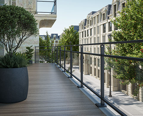 configurez votre propre garde-corps