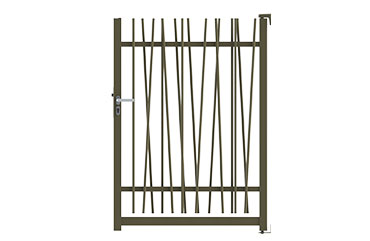 Portillon en aluminium