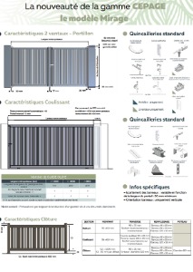 Tiré à part tarifaire Mirage KSM