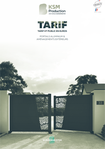 Tarifs KSM Production